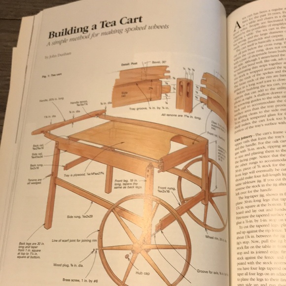 Woodworking books projects bedroom table chairs furniture crafting wood 3 books - Picture 10 of 16